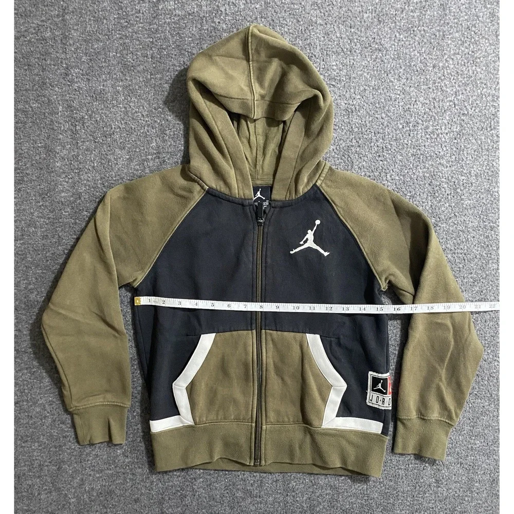 Nike Air Jordan Full Zip Athletic Youth Hoodie Size SP-8/10